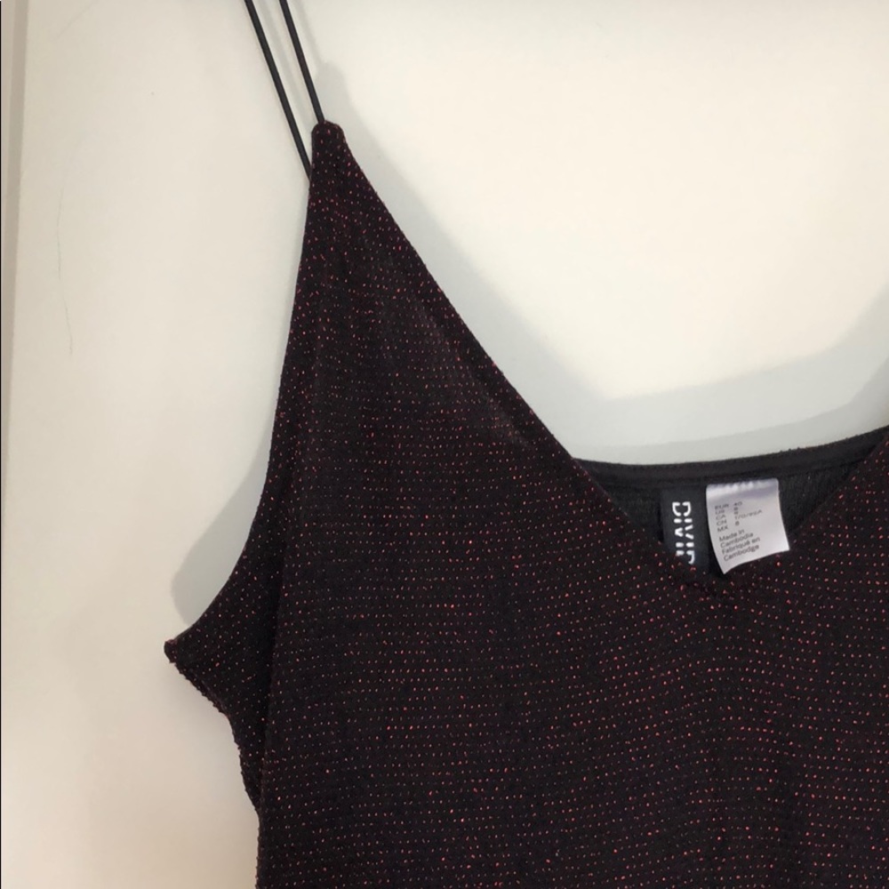 Gliterry black dress